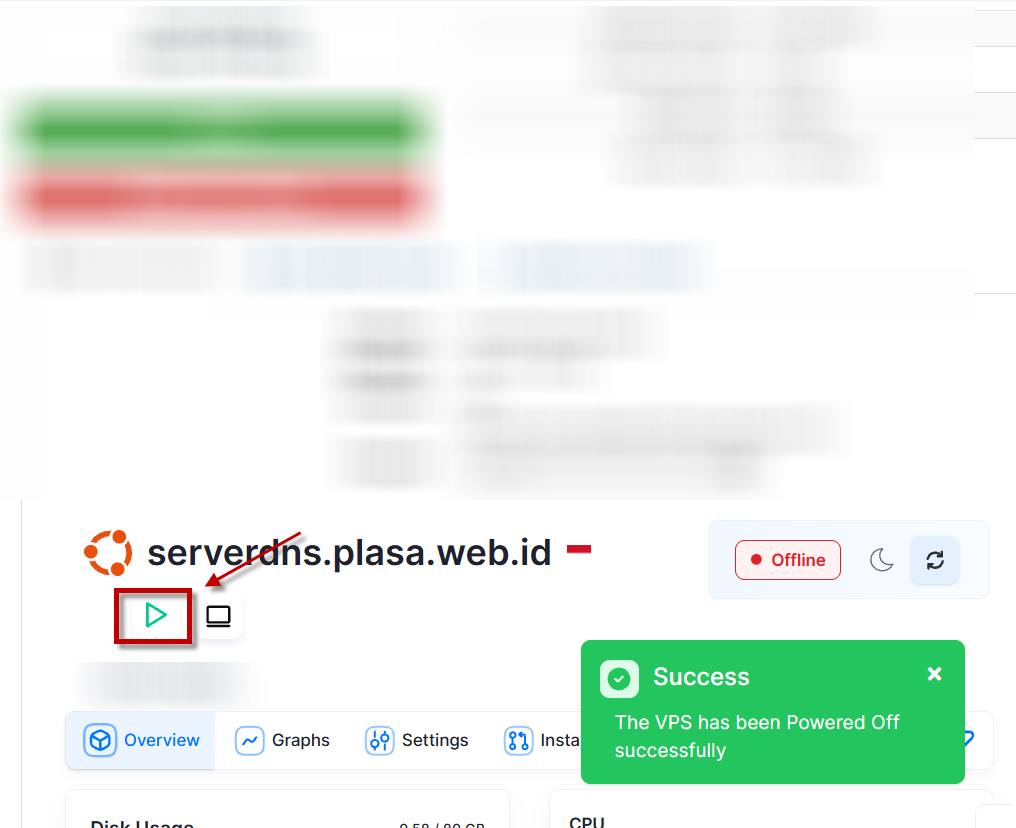 Start VPS