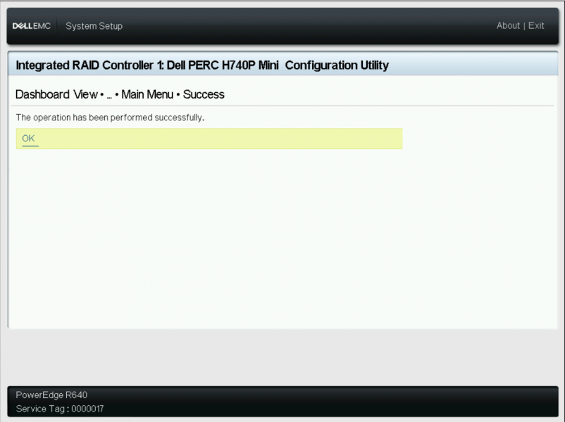 Import Success Notification