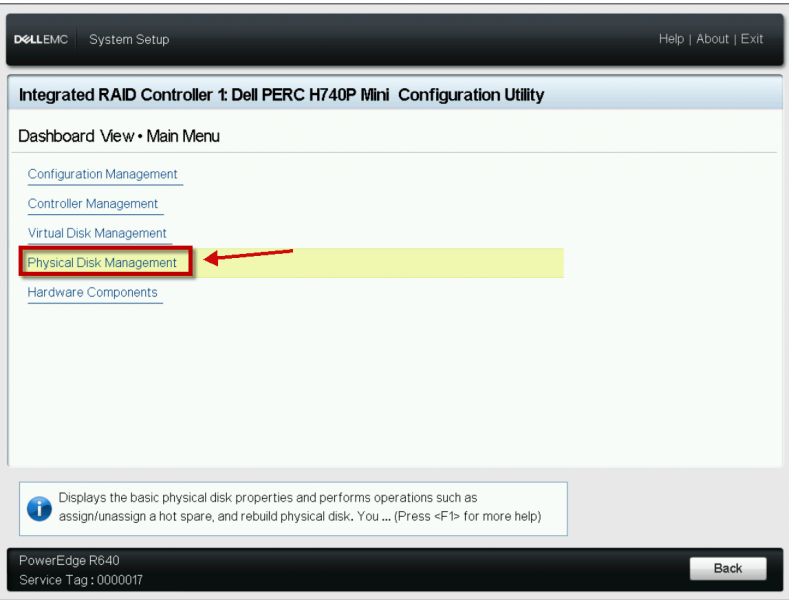 Physical Disk Management
